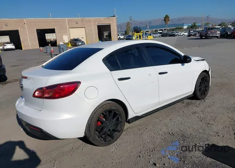 2010 Mazda Mazda3 I Touring z USA, uszkodzony, nr VIN JM1BL1SF9A1333851
